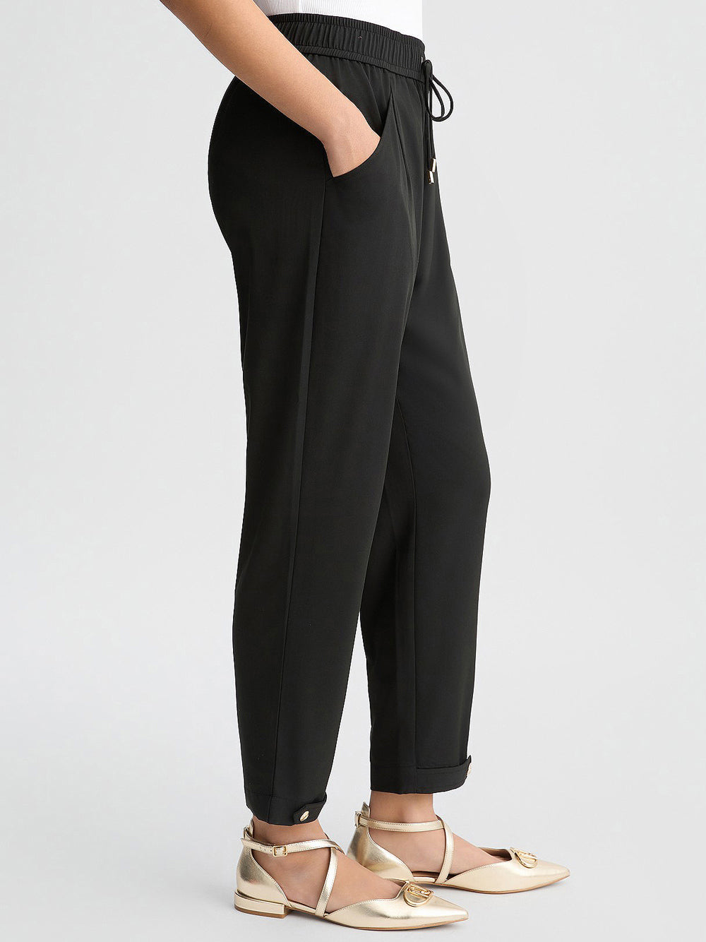 Pantalone Jogger Liu Jo da Donna - Nero