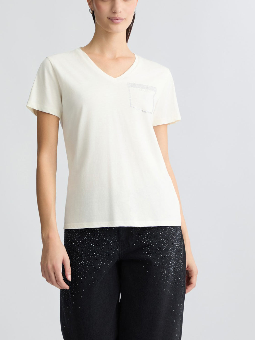 T-shirt Liu Jo da Donna - Bianco