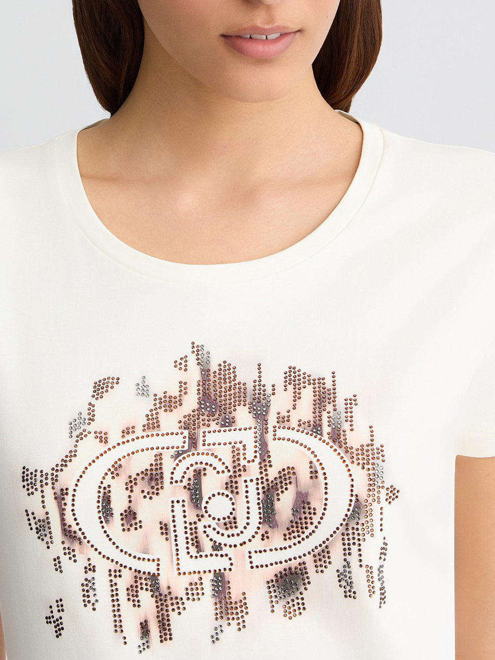 T-shirt Liu Jo da Donna - Bianco