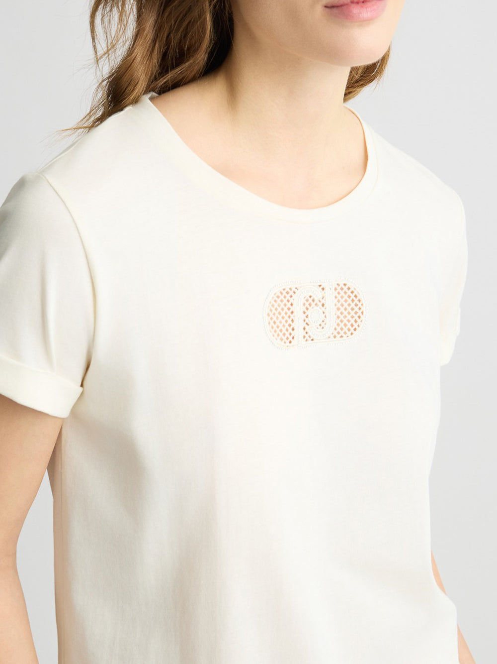 T-shirt Liu Jo da Donna - Bianco