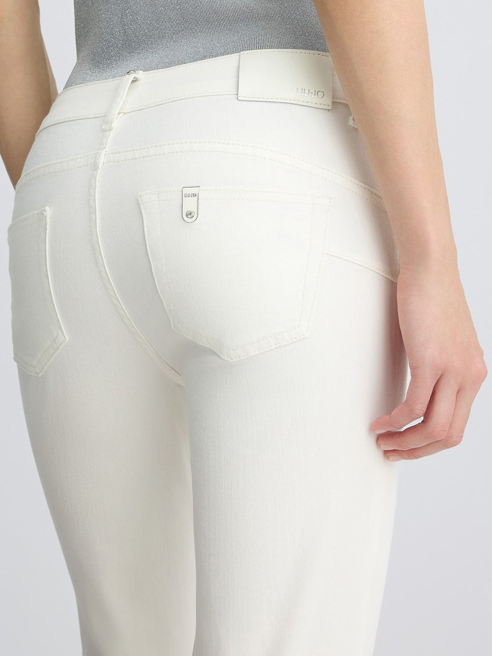 Pantalone Slim Liu Jo da Donna - Bianco