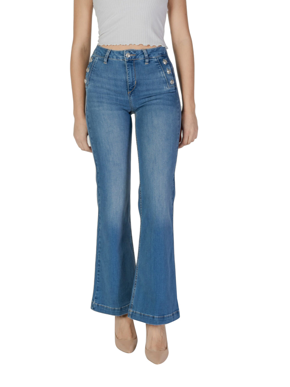 Jeans a Zampa Liu Jo da Donna - Denim
