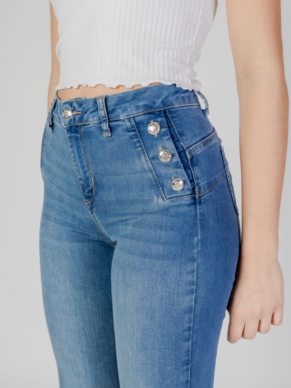 Jeans a Zampa Liu Jo da Donna - Denim