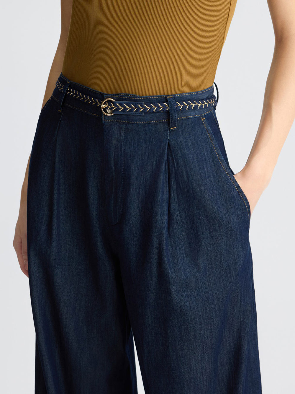 Jeans a Palazzo Liu Jo da Donna - Denim