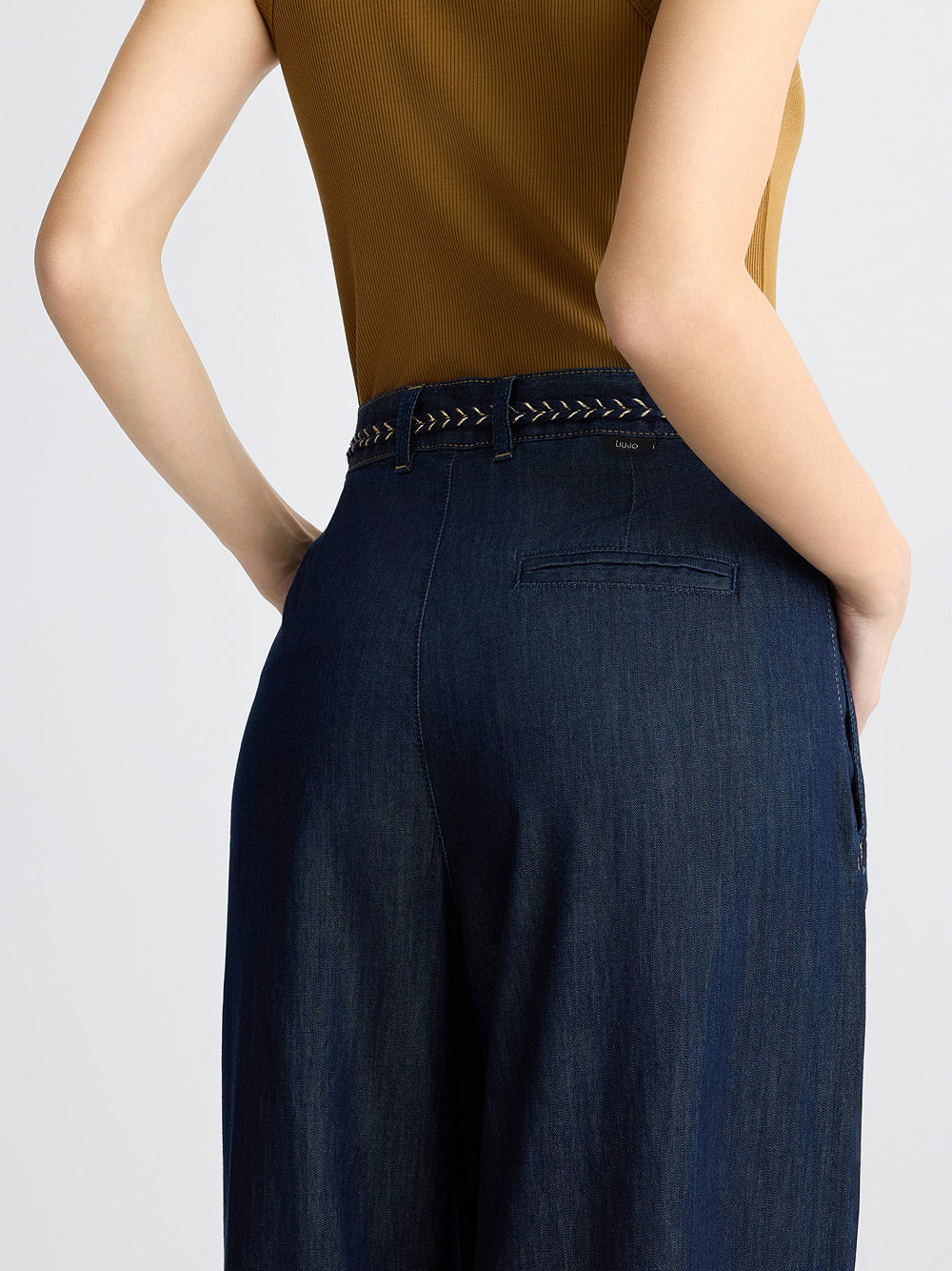 Jeans a Palazzo Liu Jo da Donna - Denim