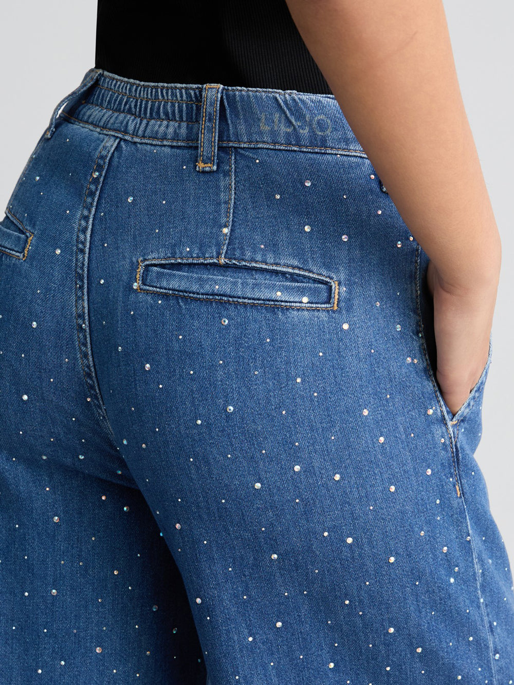 Jeans a Palazzo Liu Jo da Donna - Denim