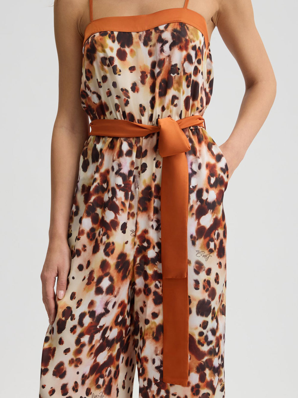 Jumpsuit Liu Jo da Donna - Maculato Marrone
