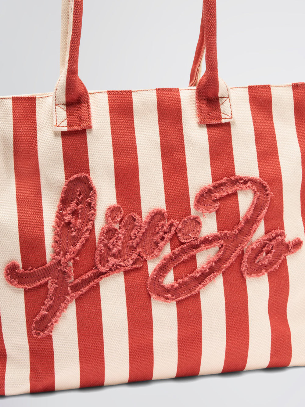 Borsa Shopper Liu Jo da Donna - Avorio Marrone