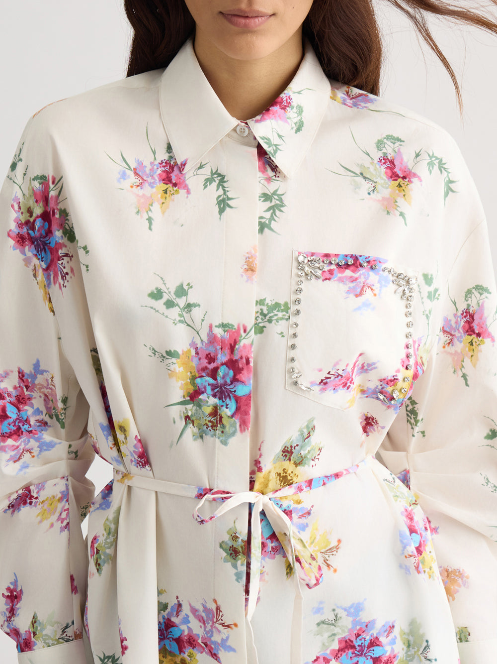 Camicia Fantasia Liu Jo da Donna - Bianco