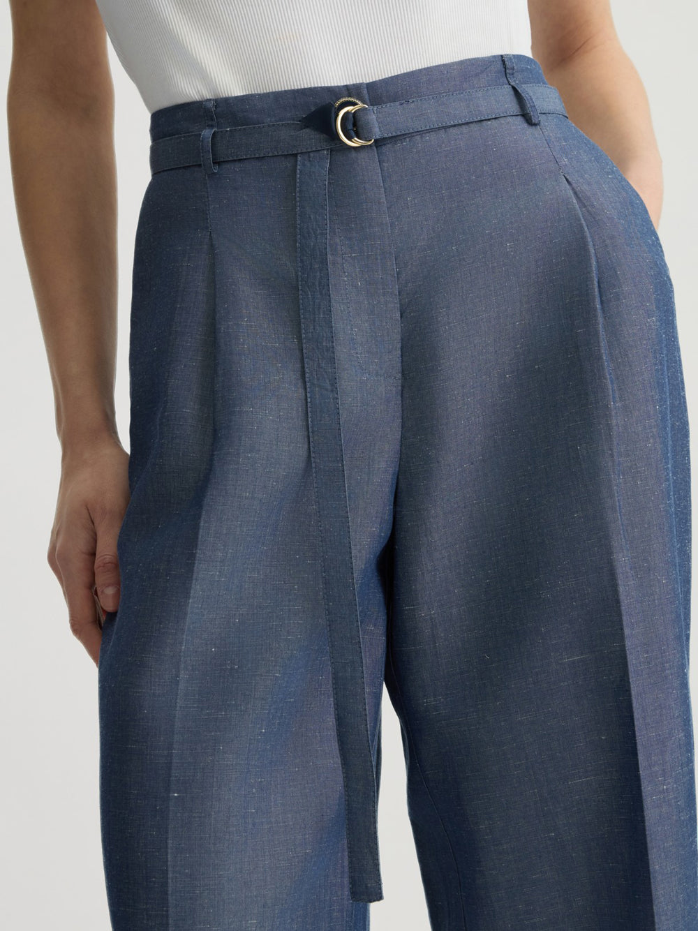 Pantalone Palazzo Liu Jo da Donna - Blu