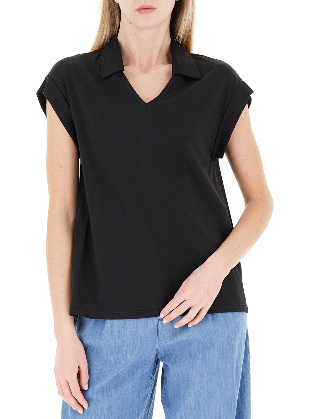 T-shirt Liu Jo da Donna - Nero