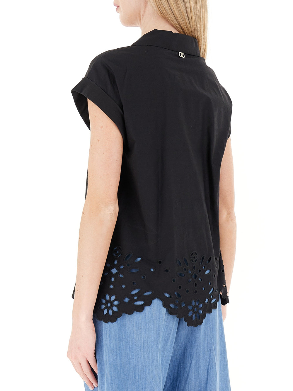 T-shirt Liu Jo da Donna - Nero