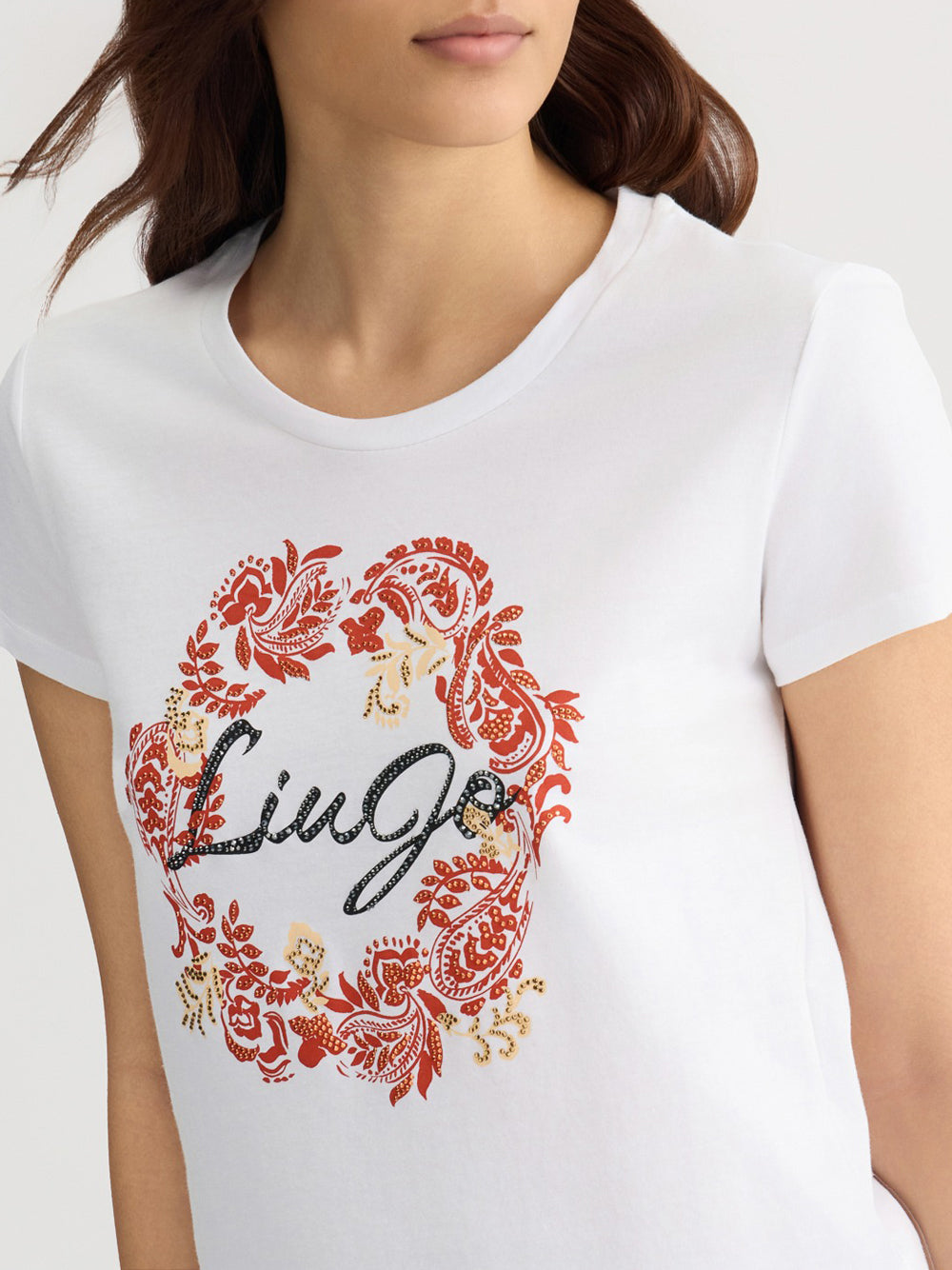 T-shirt Liu Jo da Donna - Bianco