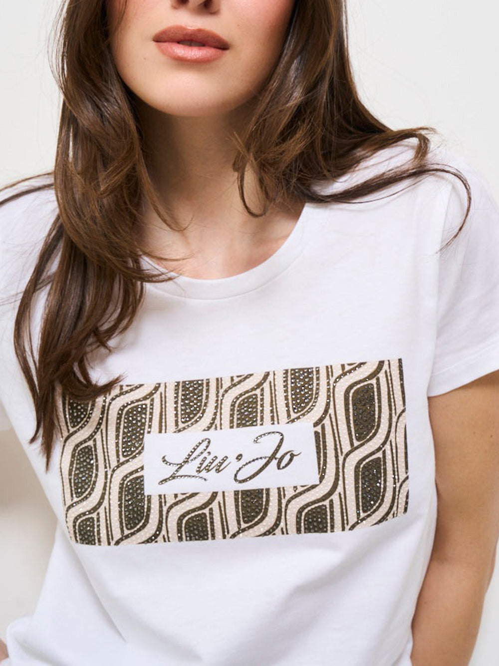 T-shirt Liu Jo da Donna - Bianco