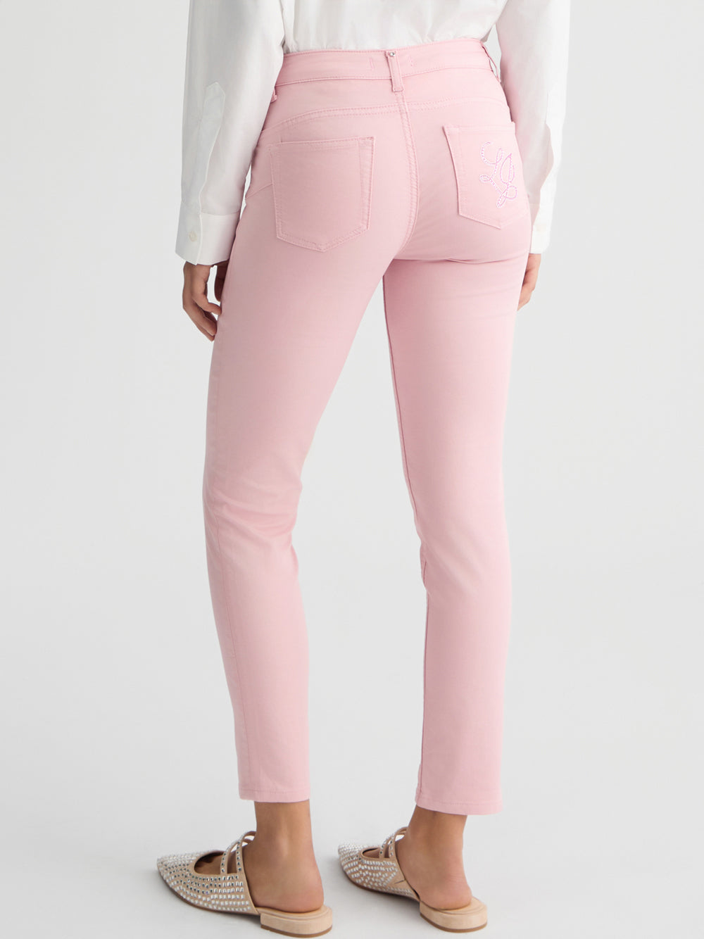 Pantalone Capri Liu Jo da Donna - Rosa