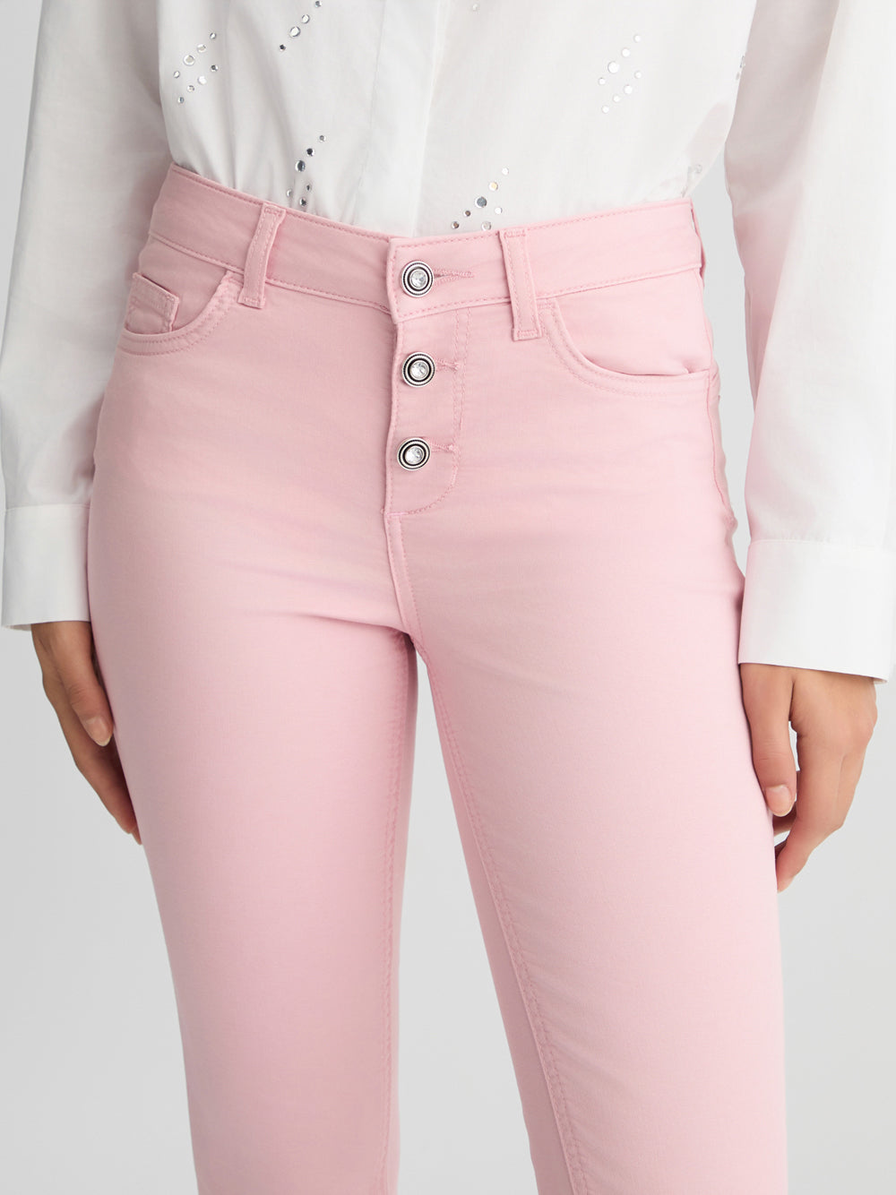 Pantalone Capri Liu Jo da Donna - Rosa