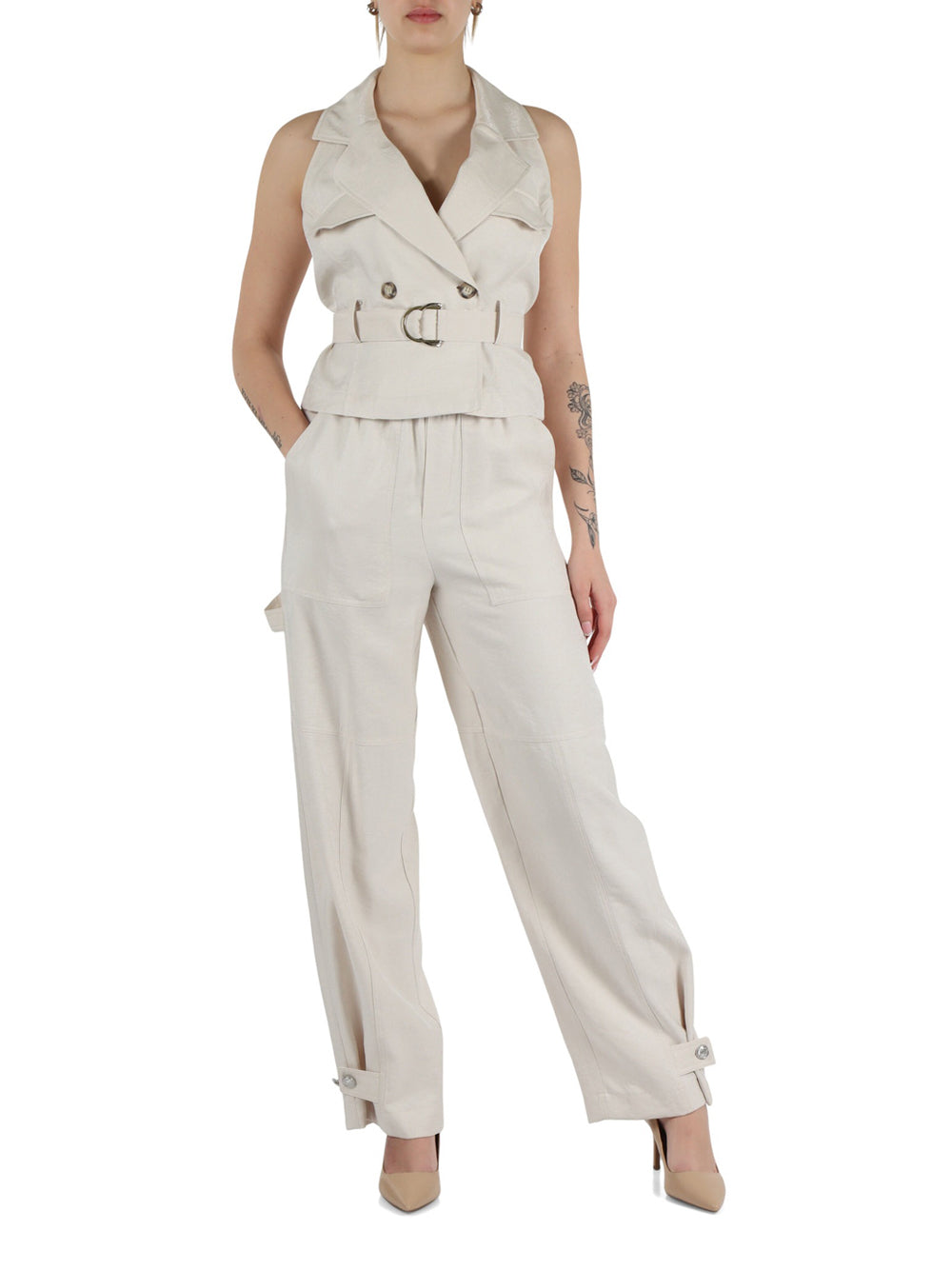 Gilet Liu Jo da Donna - Beige