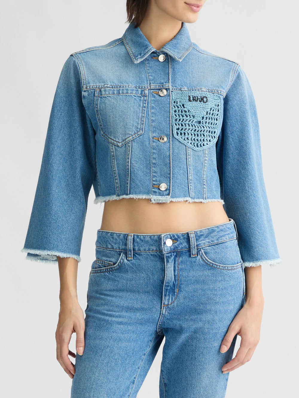 Giubbino di Jeans Liu Jo da Donna - Denim