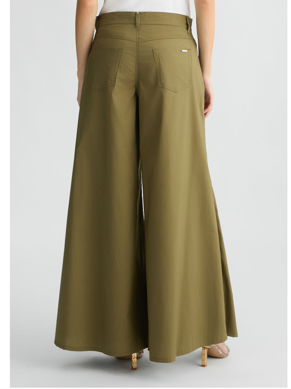 Pantalone Palazzo Liu Jo da Donna - Verde