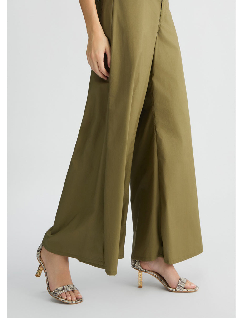 Pantalone Palazzo Liu Jo da Donna - Verde