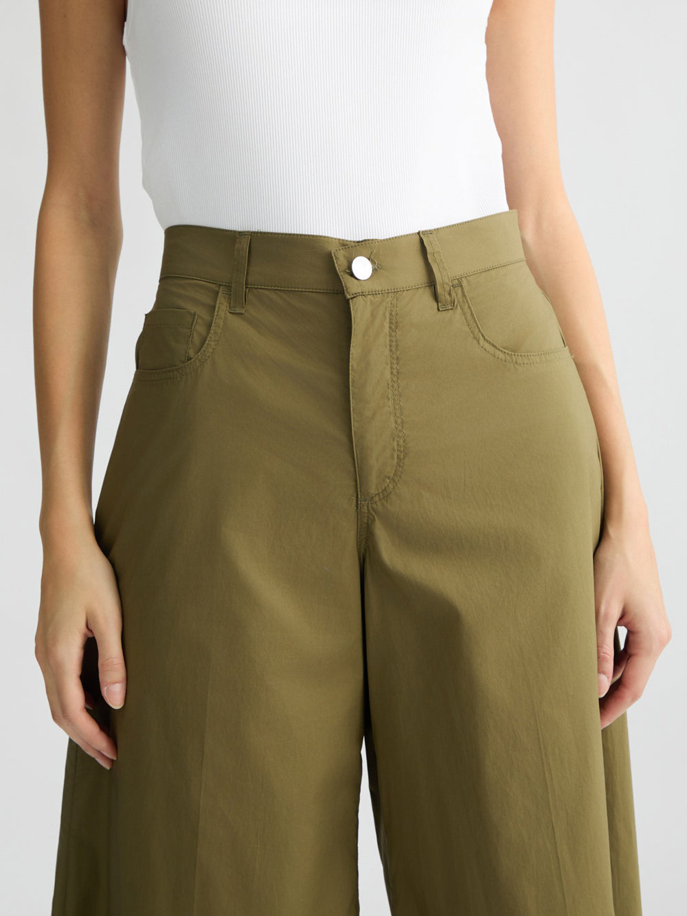 Pantalone Palazzo Liu Jo da Donna - Verde