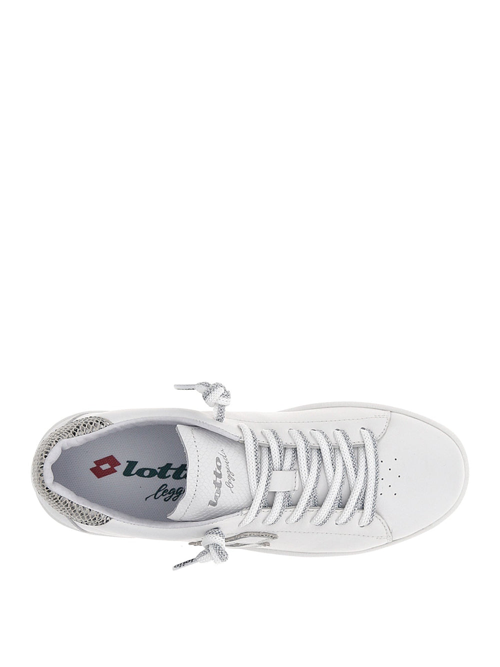 Sneakers Lotto Autograph Snake da Donna - Bianco