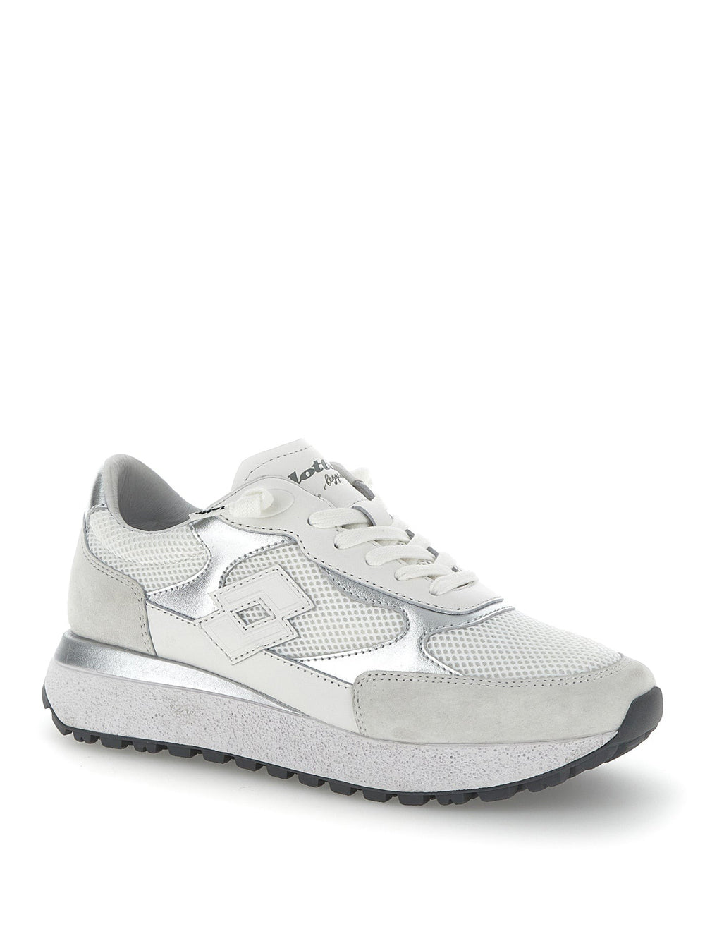 Sneakers Lotto Tokyo Wedge Net da Donna - Argento