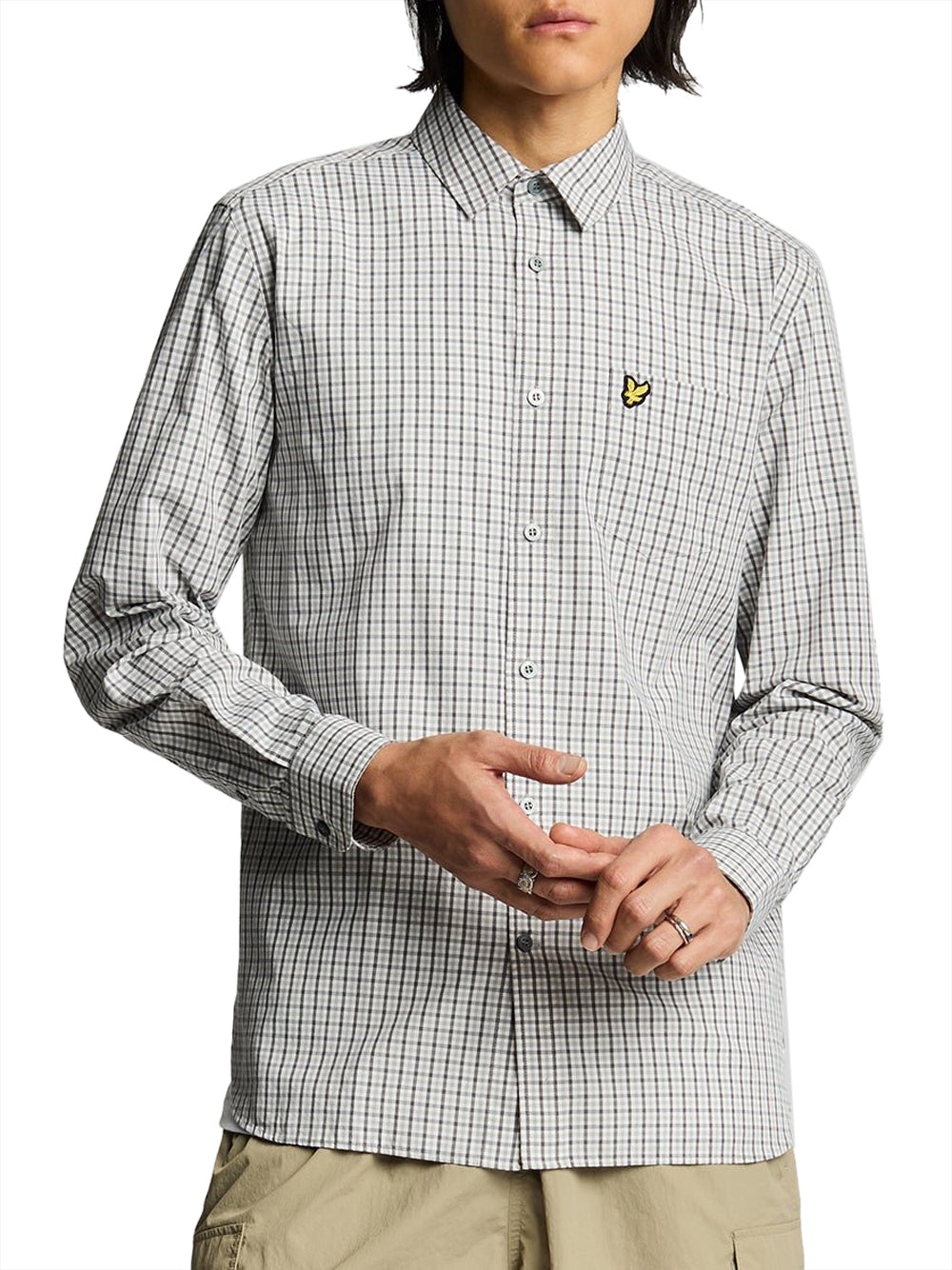 Camicia Casual Lyle & Scott da Uomo - Bianco