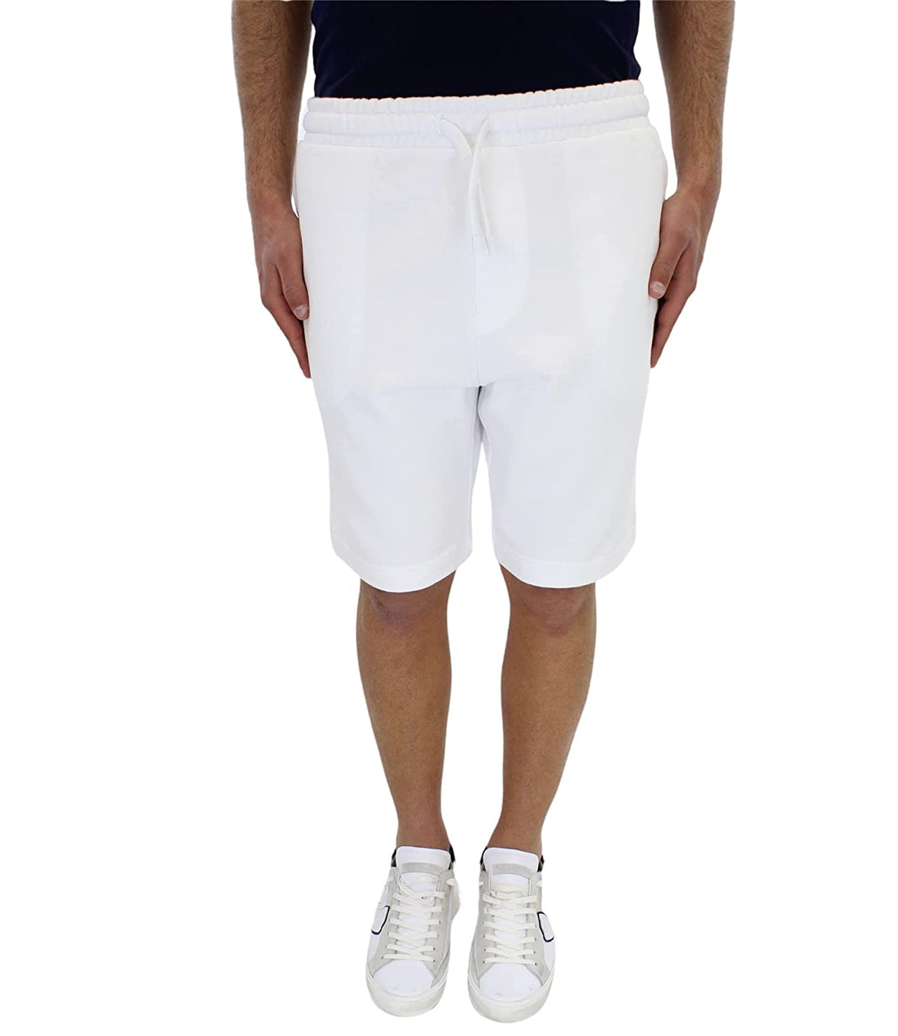 Lyle & Scott Lyle & Scott Bermuda Sweat Short Uomo Mod. ML414VOG 626 White Bianco