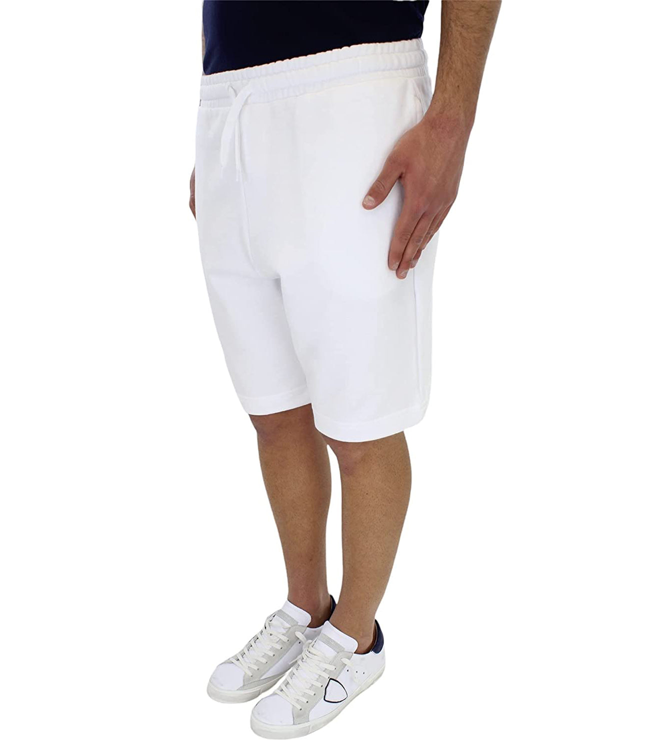 Lyle & Scott Lyle & Scott Bermuda Sweat Short Uomo Mod. ML414VOG 626 White Bianco