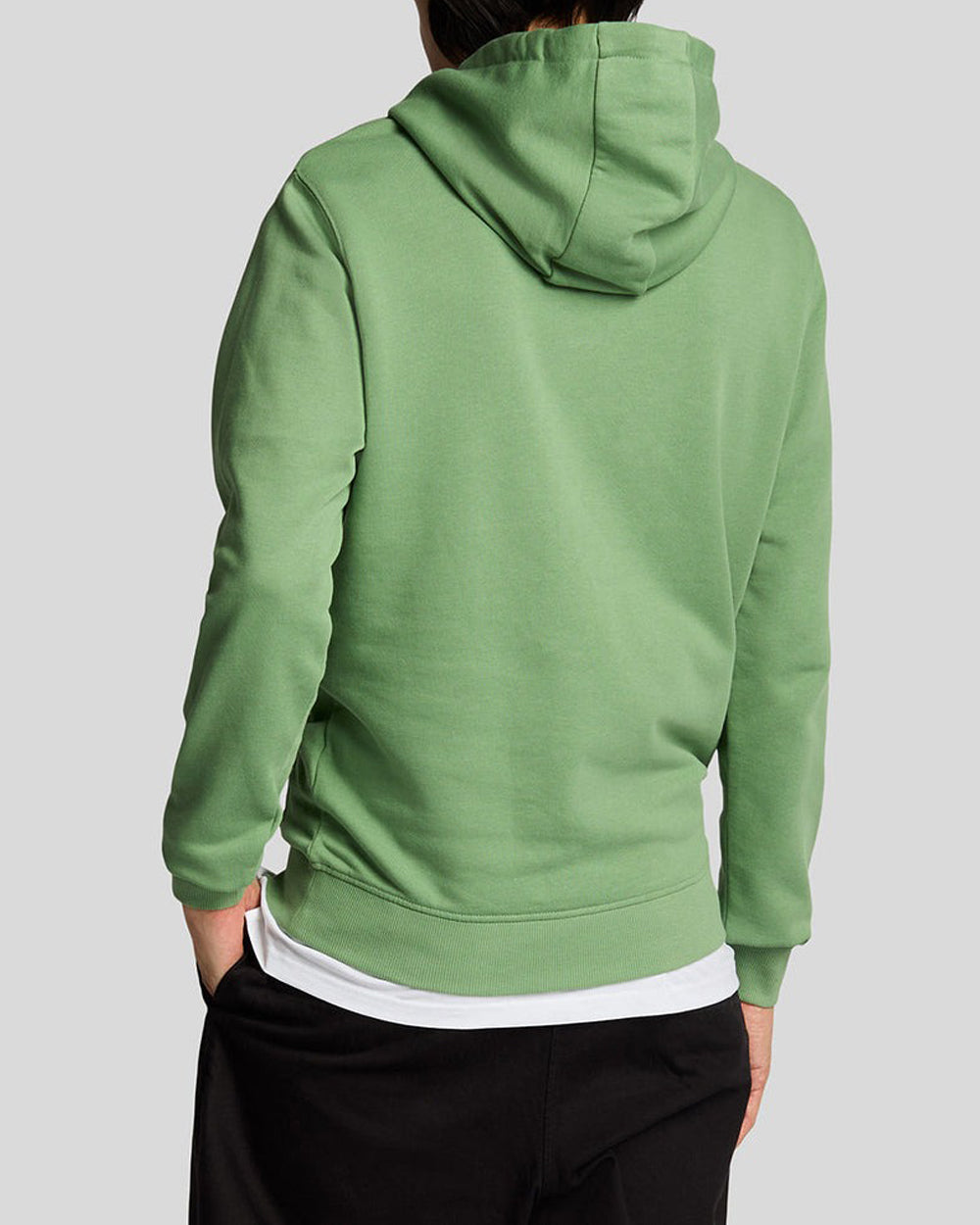 Felpa Cappuccio Lyle & Scott da Uomo - Verde