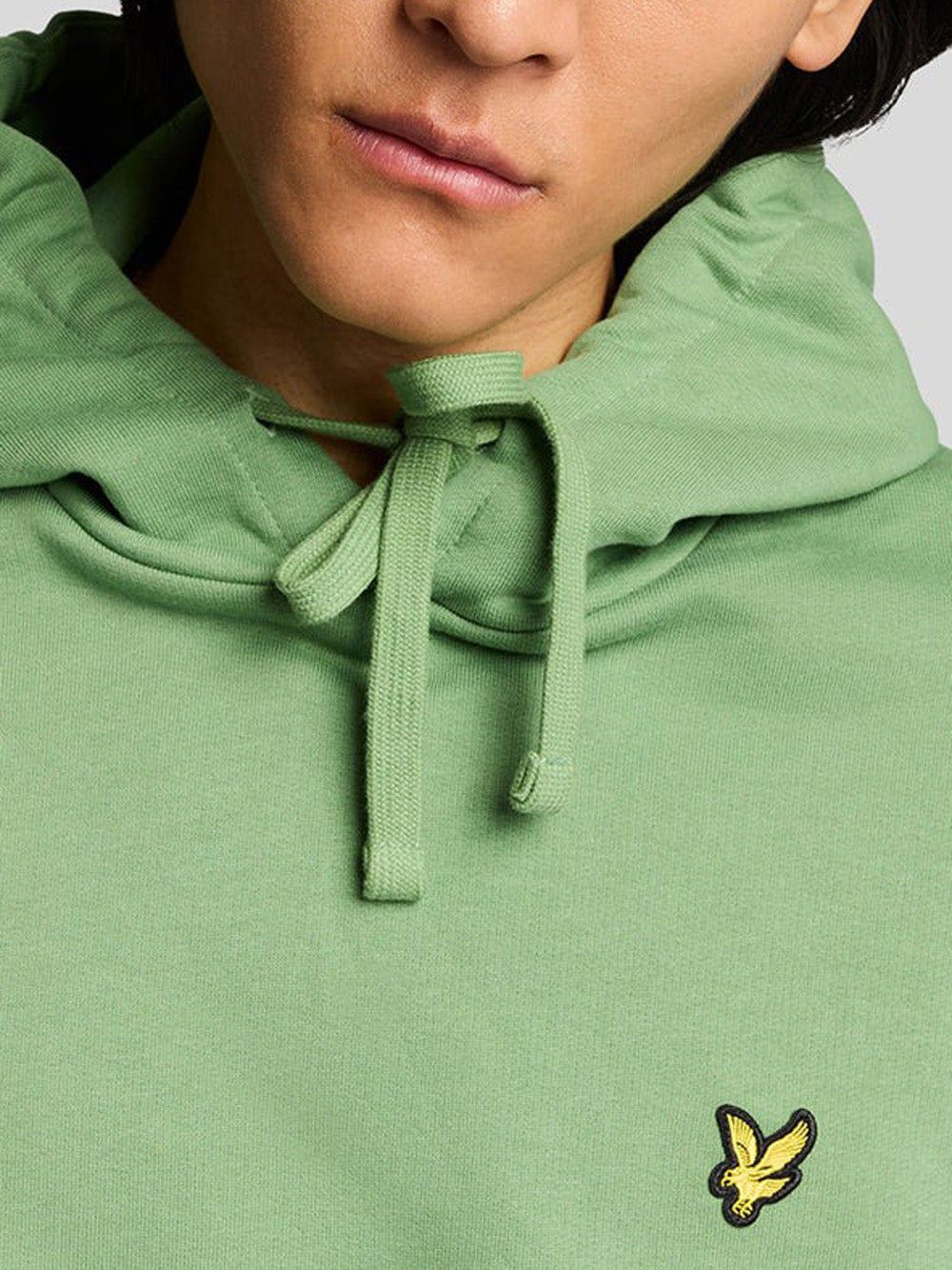 Felpa Cappuccio Lyle & Scott da Uomo - Verde