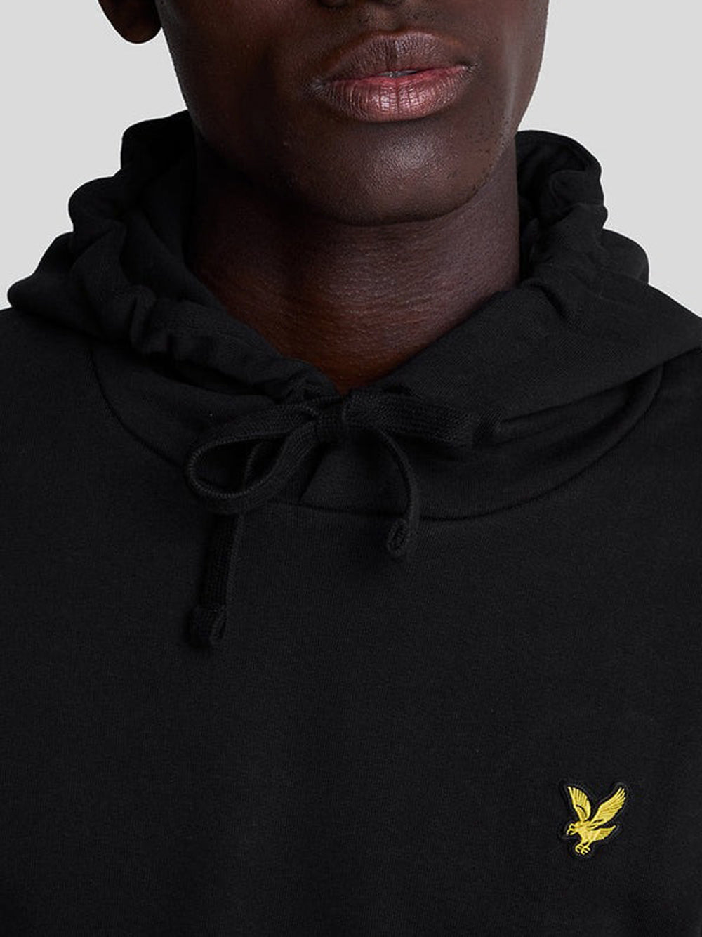 Felpa Cappuccio Lyle & Scott da Uomo - Nero