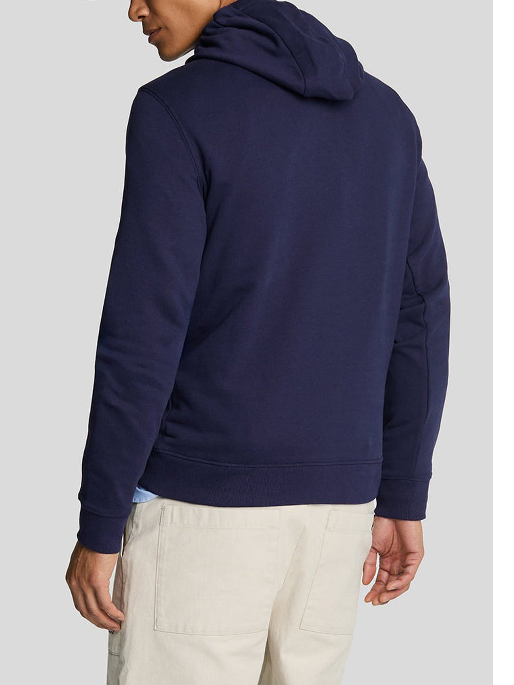 Felpa Cappuccio Lyle & Scott da Uomo - Blu