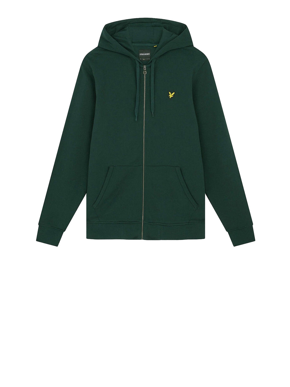 Felpa Zip Lyle & Scott da Uomo - Verde
