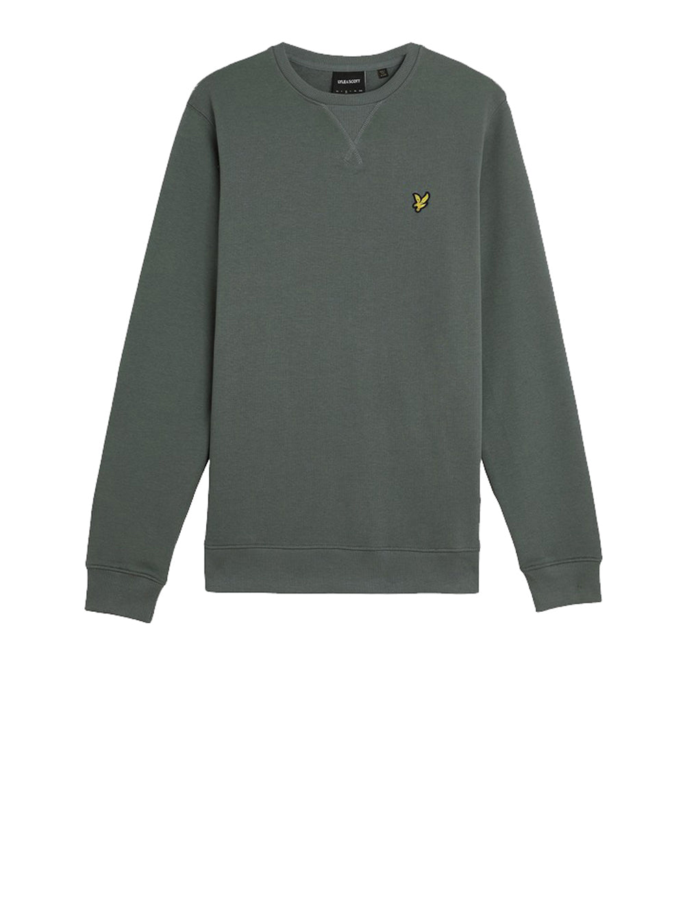 Felpa Lyle & Scott Crew Neck da Uomo - Verde