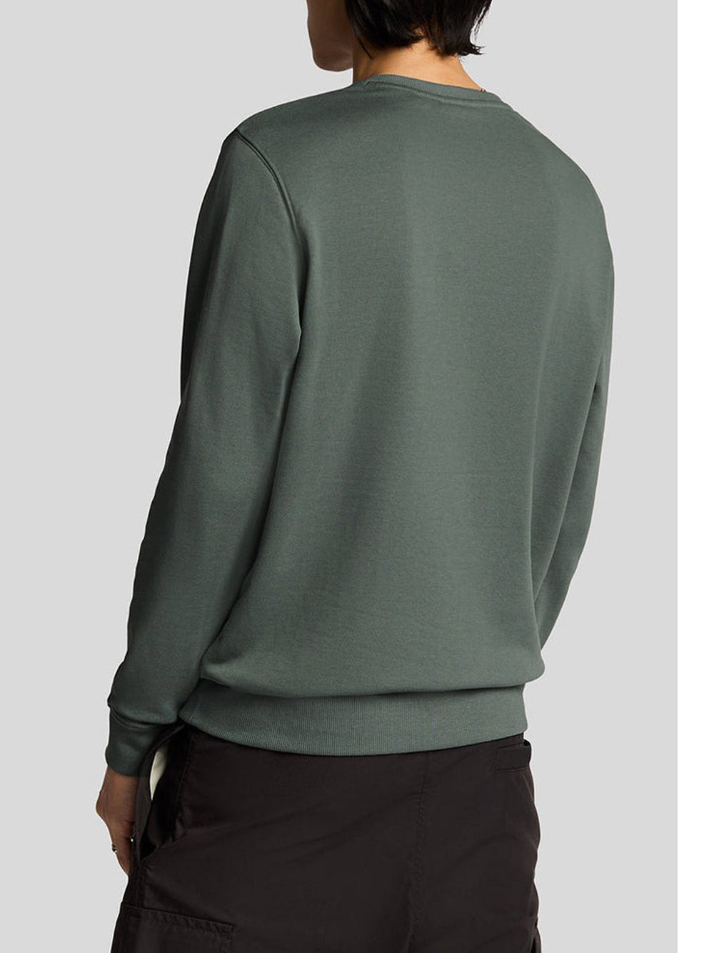 Felpa Lyle & Scott Crew Neck da Uomo - Verde