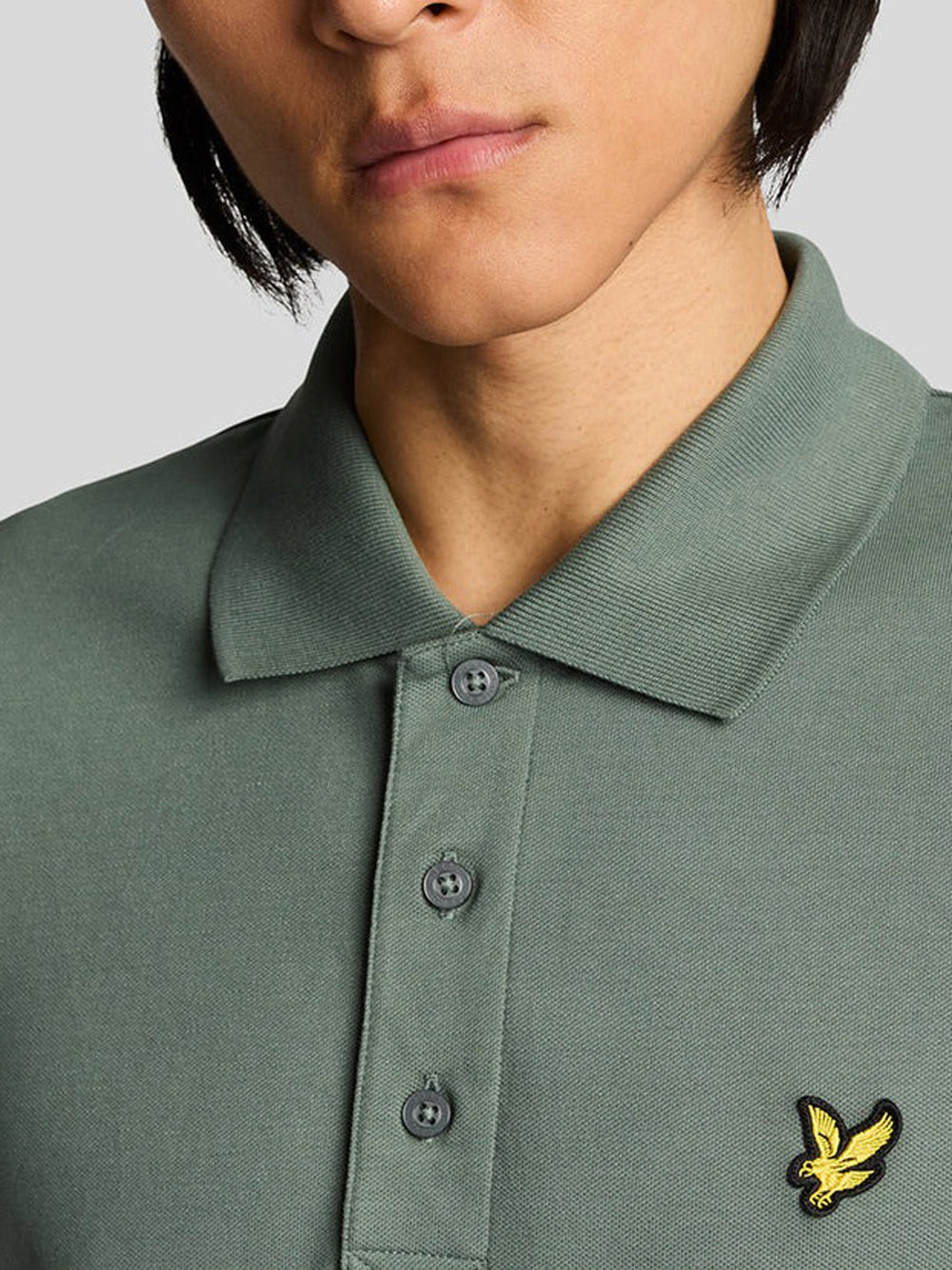 Polo Lyle & Scott Plain da Uomo - Verde