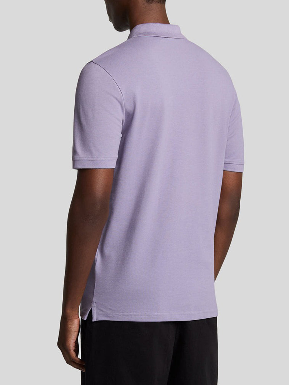 Polo Lyle & Scott Plain da Uomo - Viola