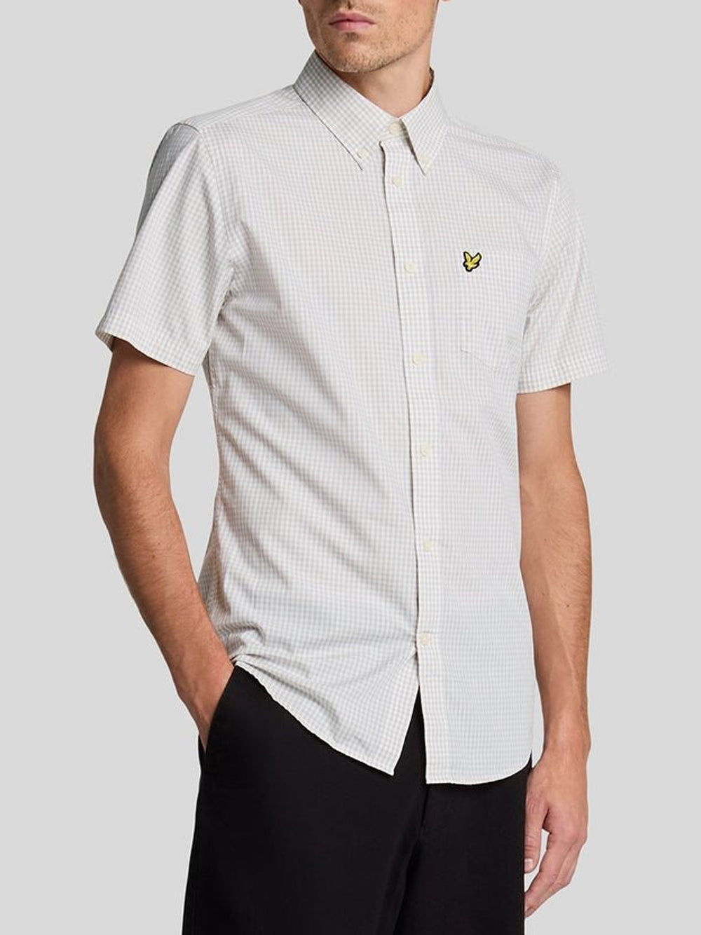 Camicia Casual Lyle & Scott da Uomo - Bianco
