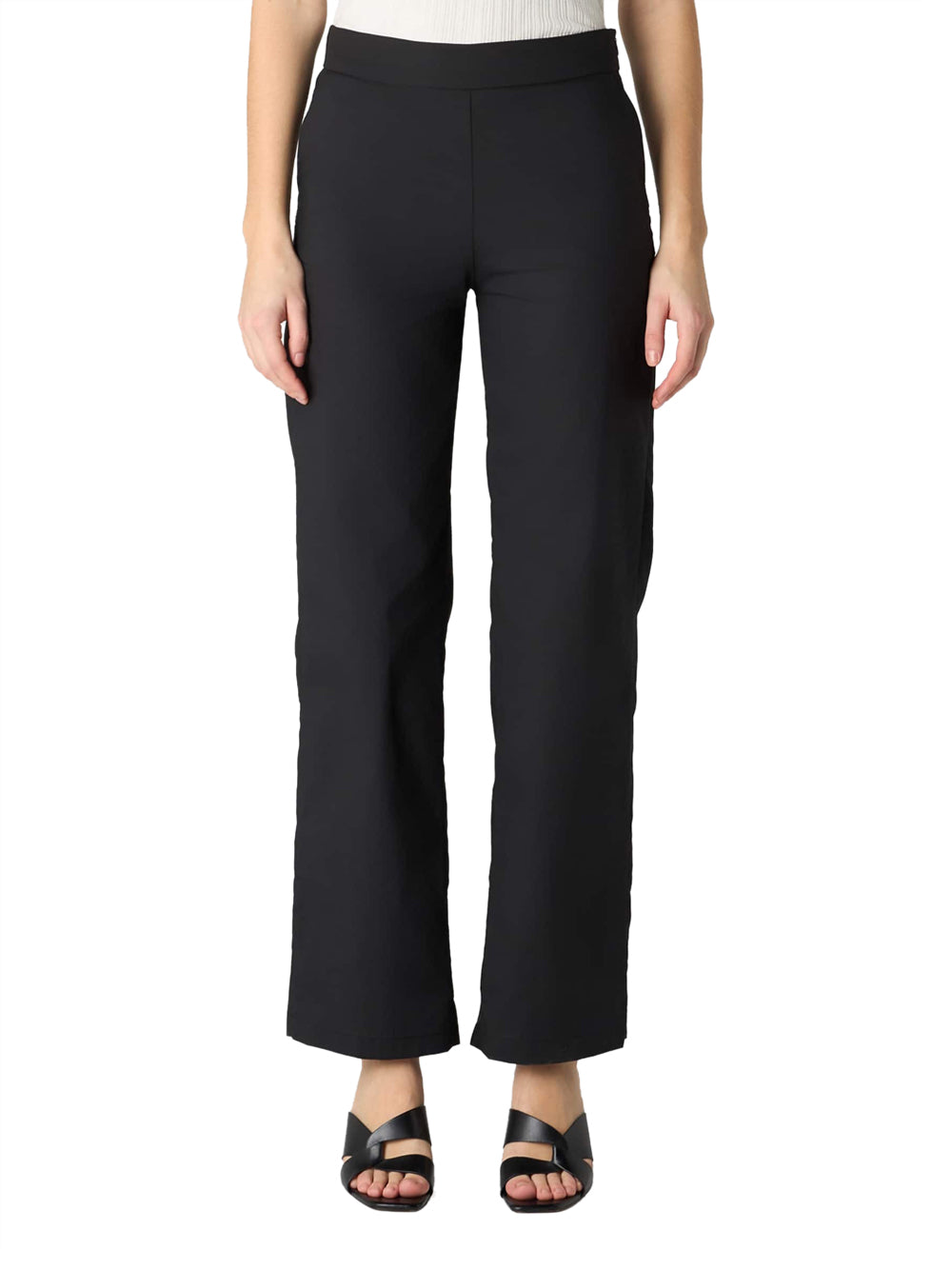 Pantalone Straight Manila Grace da Donna - Nero
