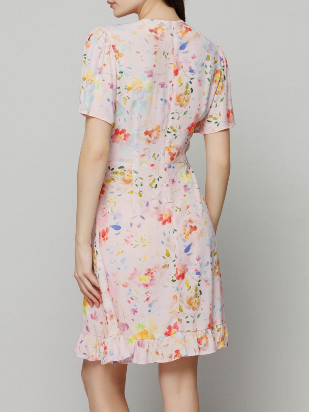 Vestito Mini Mar De Margaritas Adele da Donna - Rosa