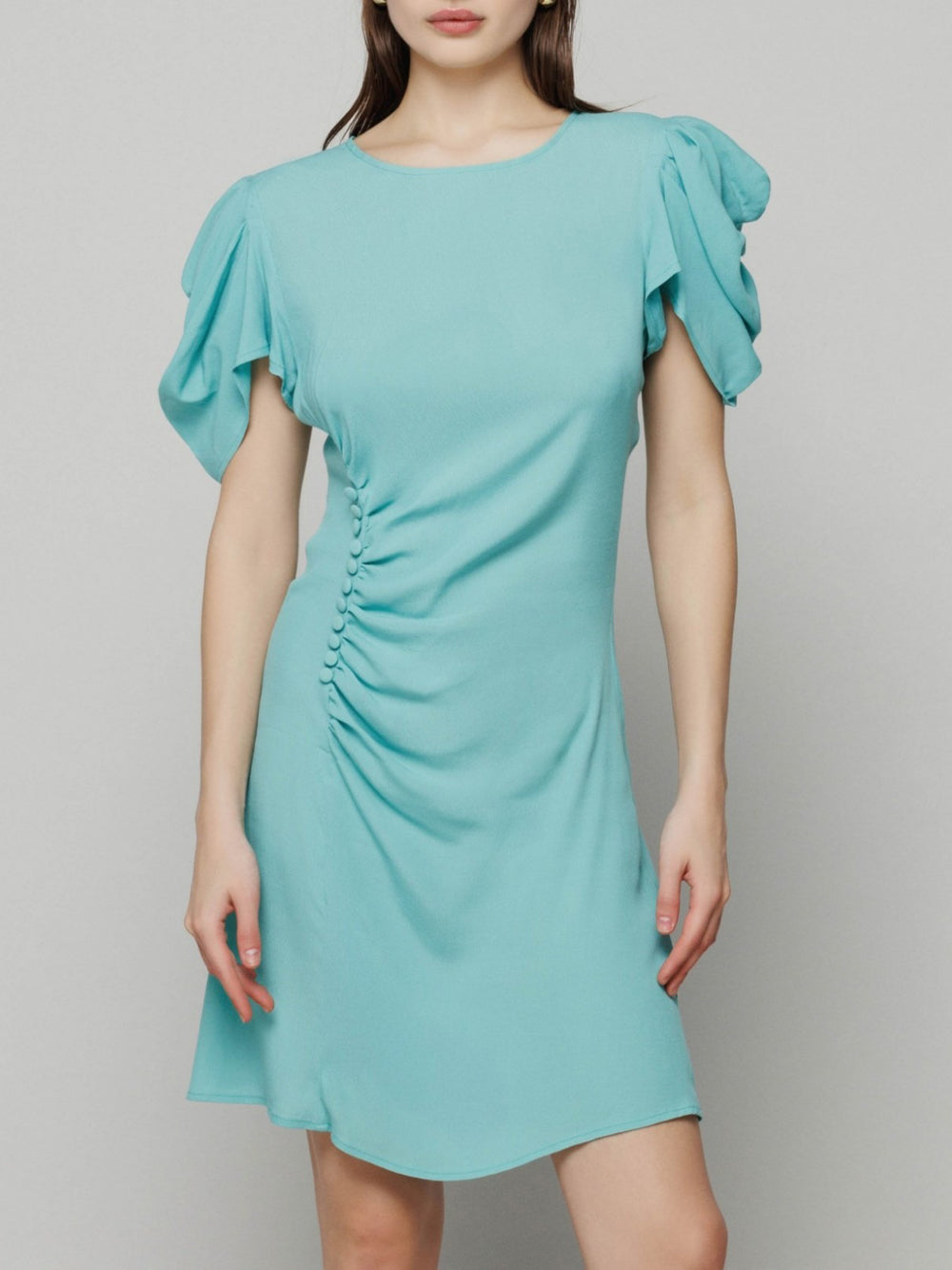 Vestito Mini Mar De Margaritas Karin da Donna - Celeste