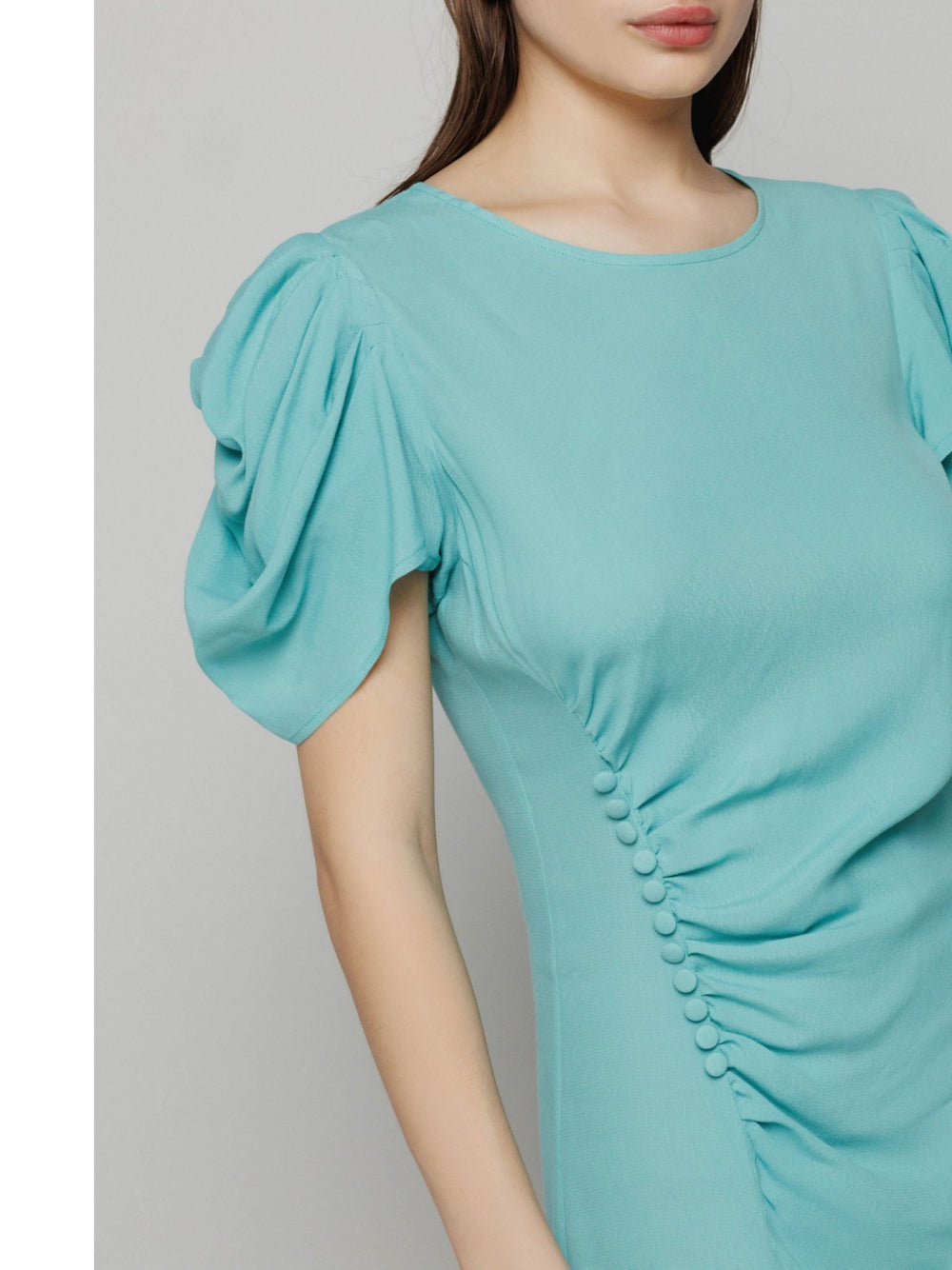 Vestito Mini Mar De Margaritas Karin da Donna - Celeste