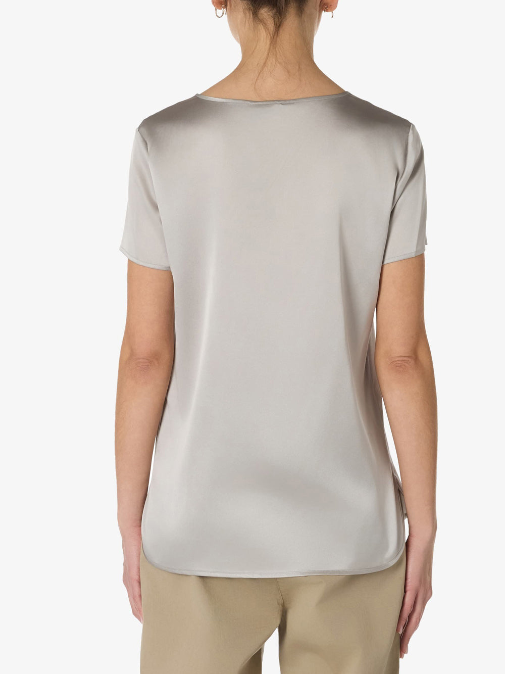 Blusa Max Mara Cortona da Donna - Grigio