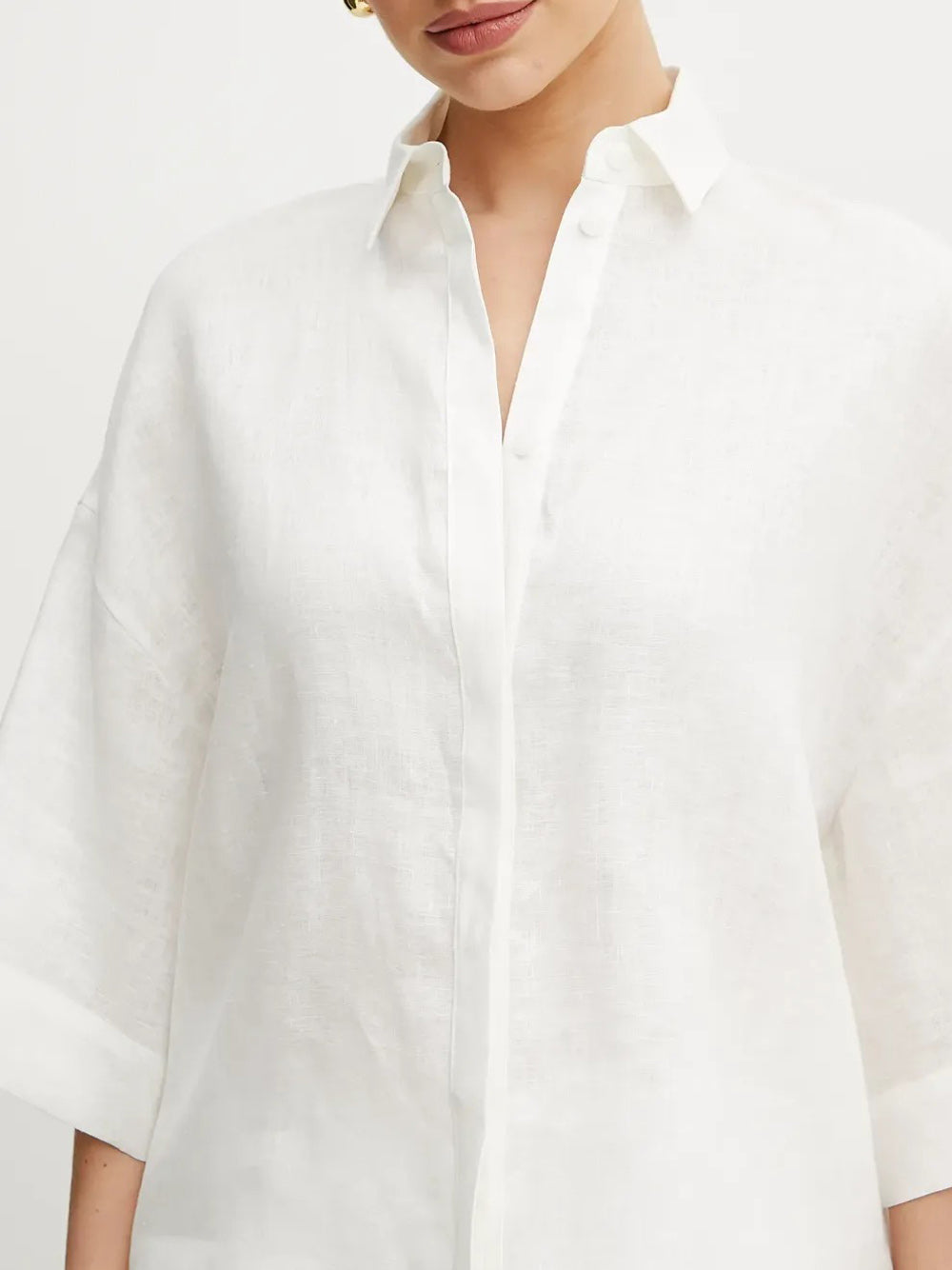Camicia Max Mara Mirano da Donna - Bianco