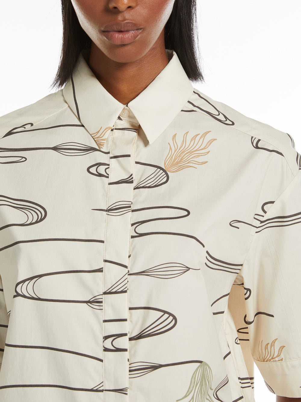 Camicia Fantasia Max Mara da Donna - Beige