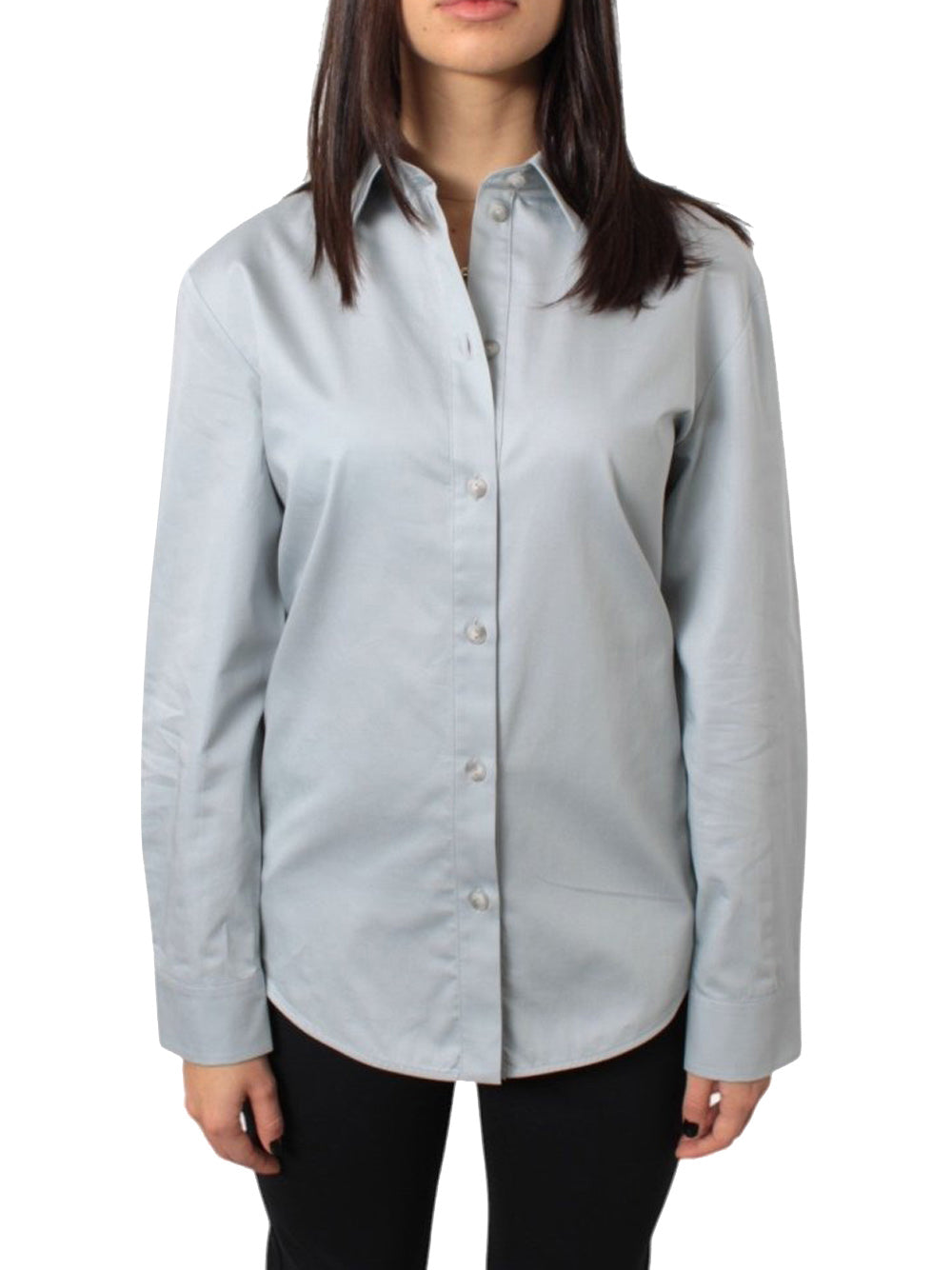 Camicia Classica Max Mara Ricard da Donna - Celeste