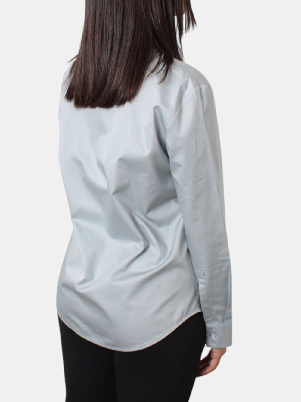 Camicia Classica Max Mara Ricard da Donna - Celeste
