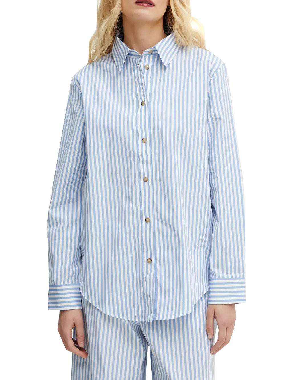 Camicia Max Mara Dardano da Donna - Celeste